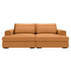 BIGSOFA in Cord Rostfarben  - Rostfarben/Schwarz, Design, Textil (223/80/158cm) - Lomoco