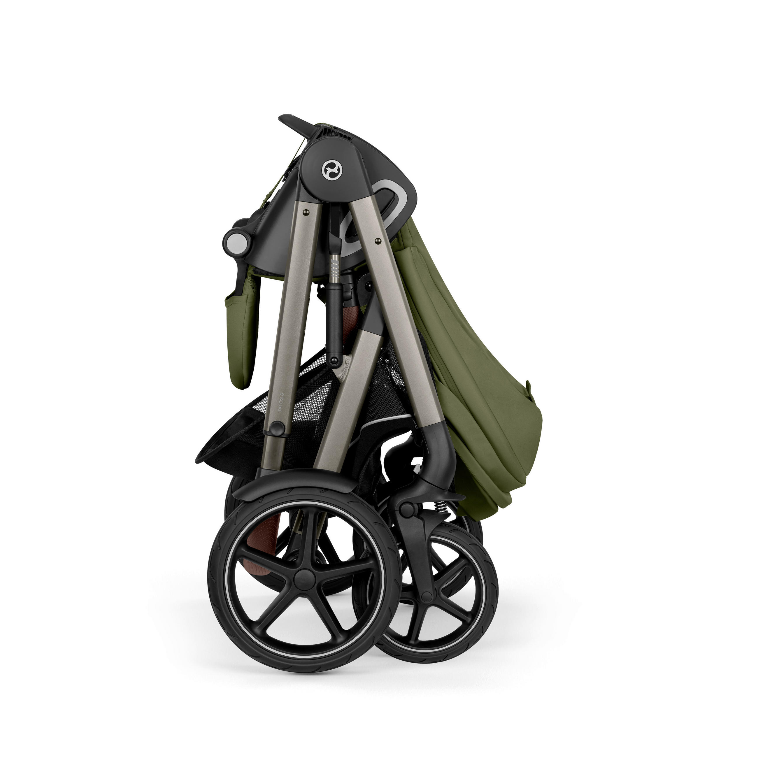 KINDERWAGEN TALOS S LUX TPE  - Taupe/Khaki, Basics, Kunststoff/Textil (91/60,5/110cm) - cybex GOLD