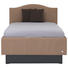 POLSTERBETT 120/200 cm - Braun, KONVENTIONELL, Textil (120/200cm) - Ruf