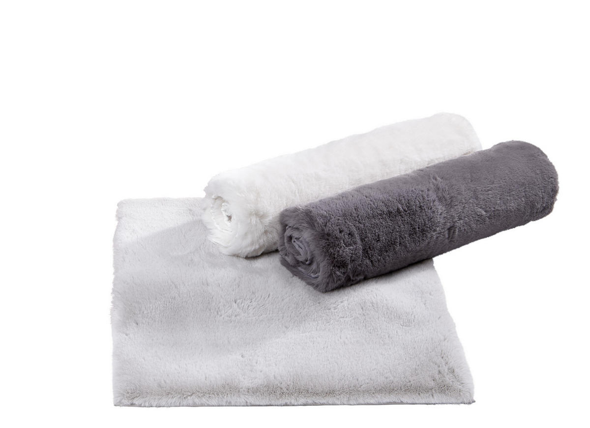 KÚPEĽŇOVÁ PREDLOŽKA, 60/60 cm - sivá, Design, textil/plast (60/60cm) - Esposa