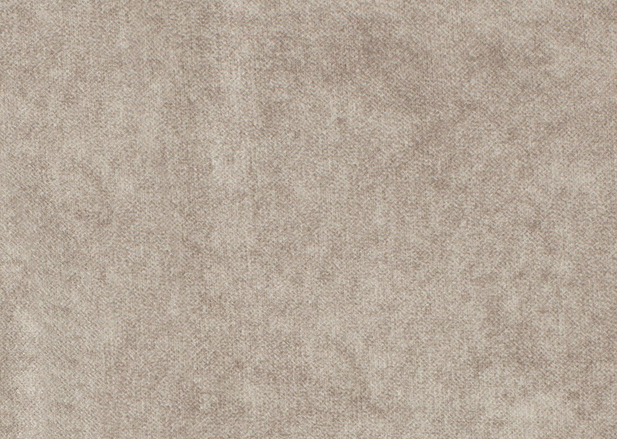 BOXSPRINGSOFA in Flachgewebe Cappuccino  - Cappuccino, Konventionell, Textil/Metall (204/93/100cm) - Novel