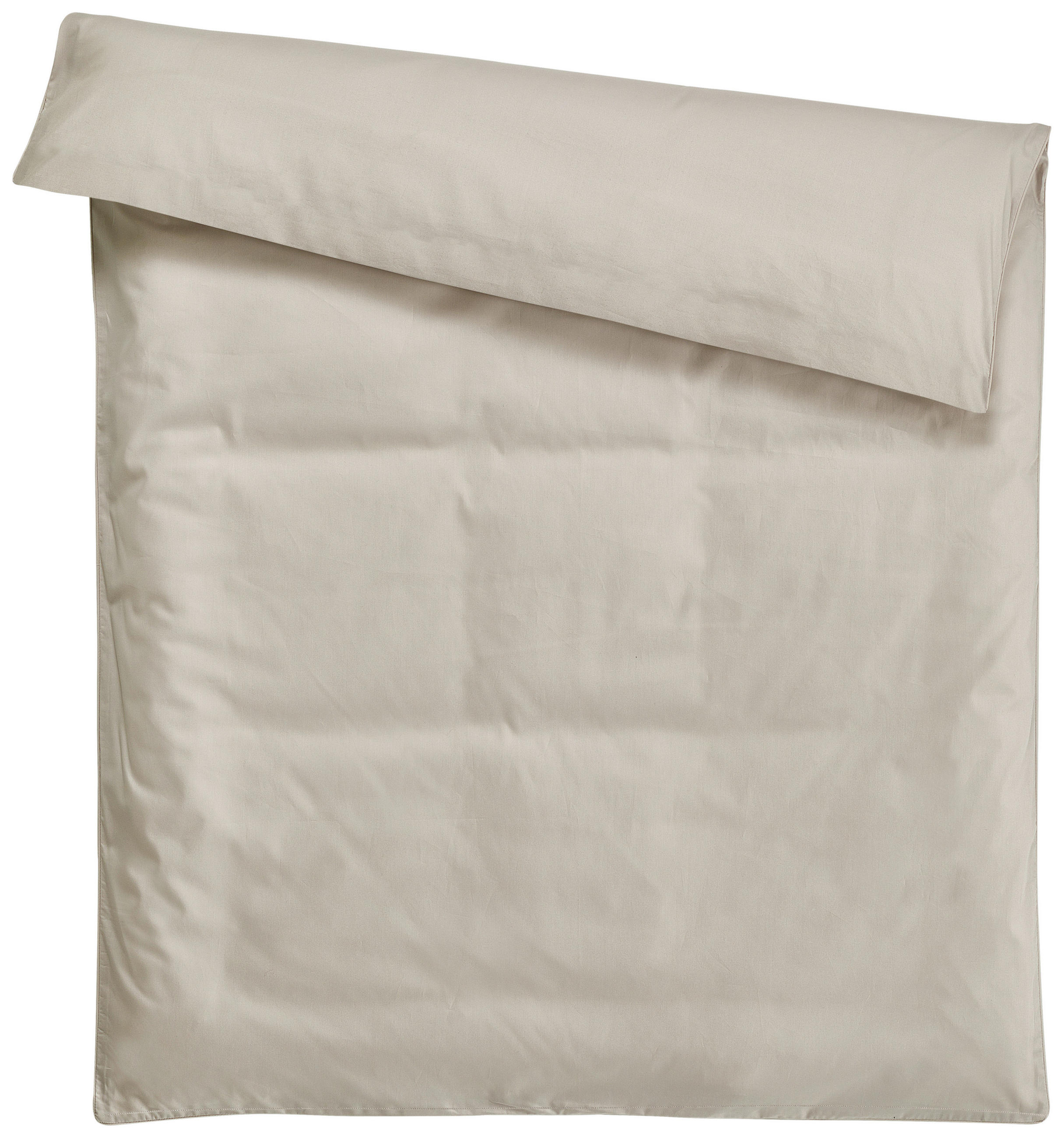 DUVETBEZUG Satin 160/210 cm  - Perlmutt, Basics, Textil (160/210cm) - Dieter Knoll