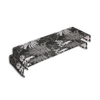 TISCHLÄUFER 40/140 cm  - Schwarz/Weiß, Basics, Textil (40/140cm)