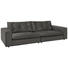 SOFA in Textil Grau, Dunkelgrau - Dunkelgrau/Schwarz, Design, Kunststoff/Textil (290/87/122cm) - Ambiente SOFA in Textil Grau, Dunkelgrau - Dunkelgrau/Schwarz, Design, Kunststoff/Textil (290/87/122cm) - Ambiente