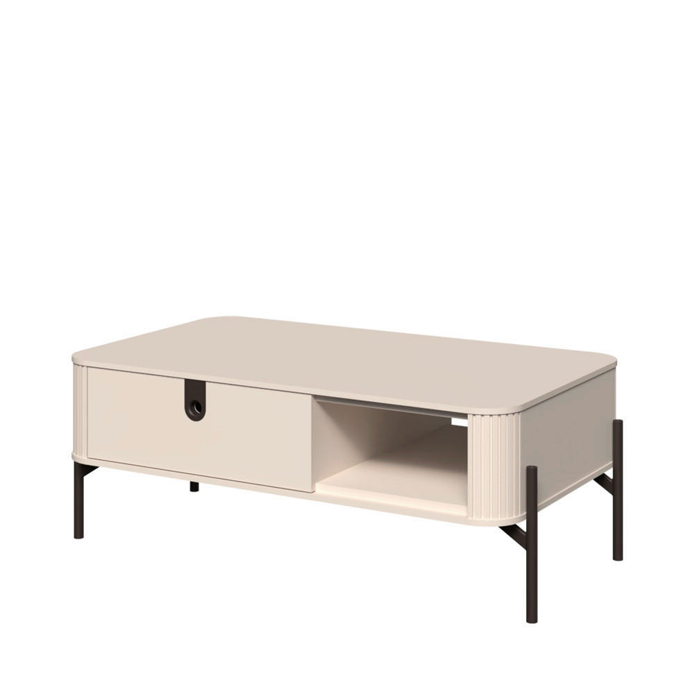 KLUB STOČIĆ 110/43/65 cm  kašmir  - kašmir, Dizajnerski, metal/pločasti materijal (110/43/65cm)