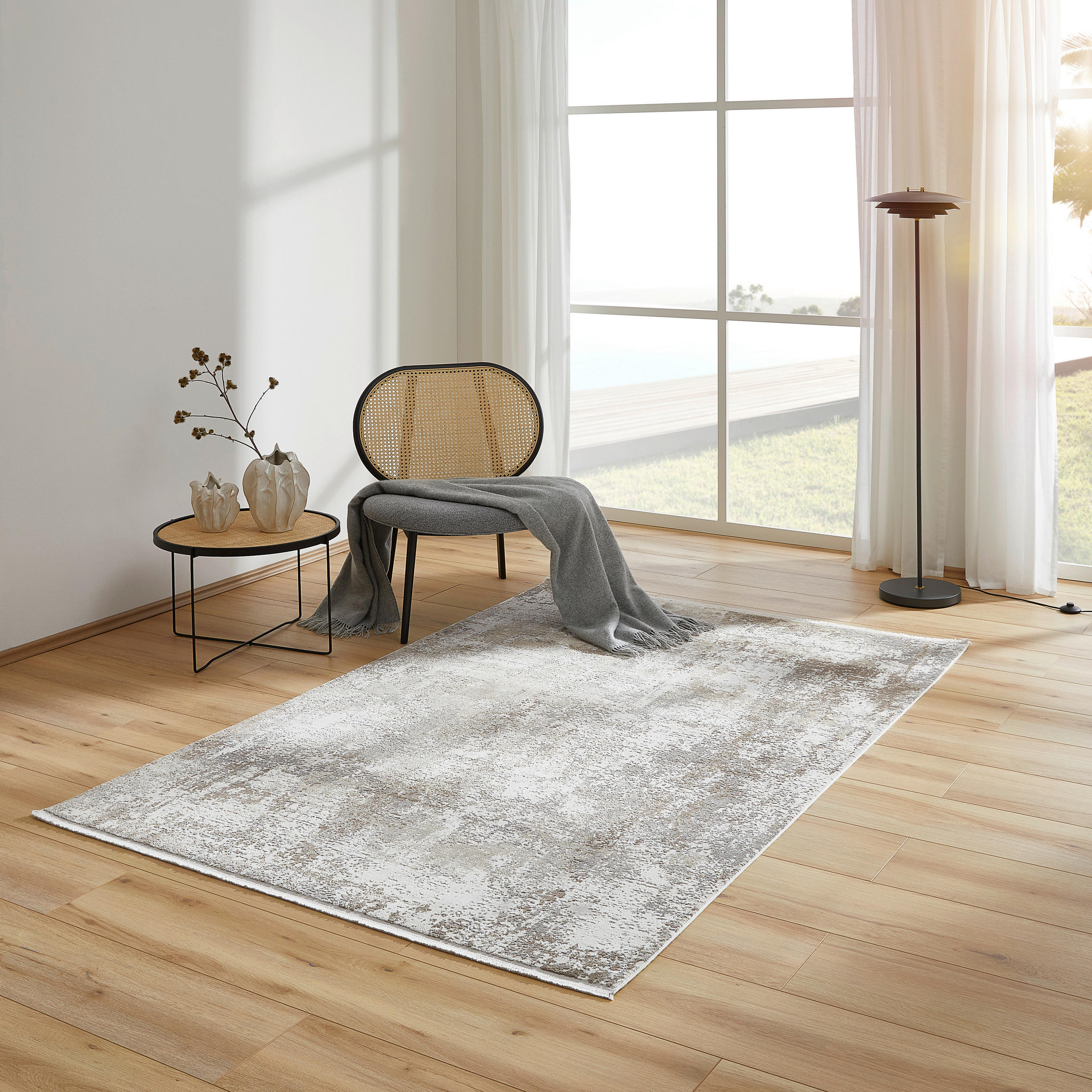 VINTAGE SZŐNYEG  Isabelle  - bézs, Design, textil (133/190cm) - Dieter Knoll