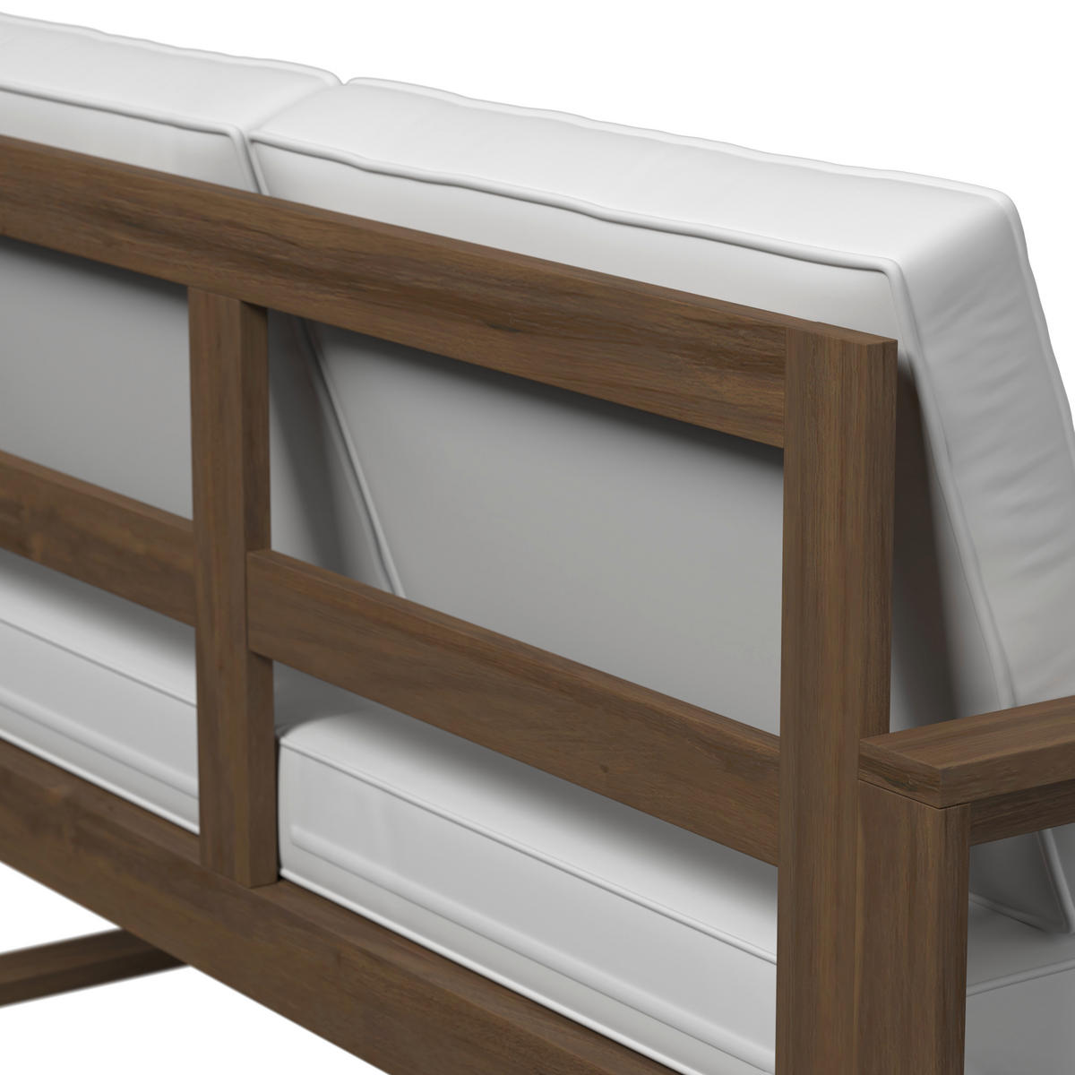 LOUNGEGARNITUR   132/70/72 cm Akazie Hartholz  - Beige/Akaziefarben, MODERN, Holz (132/70/72cm) - Ambia Garden