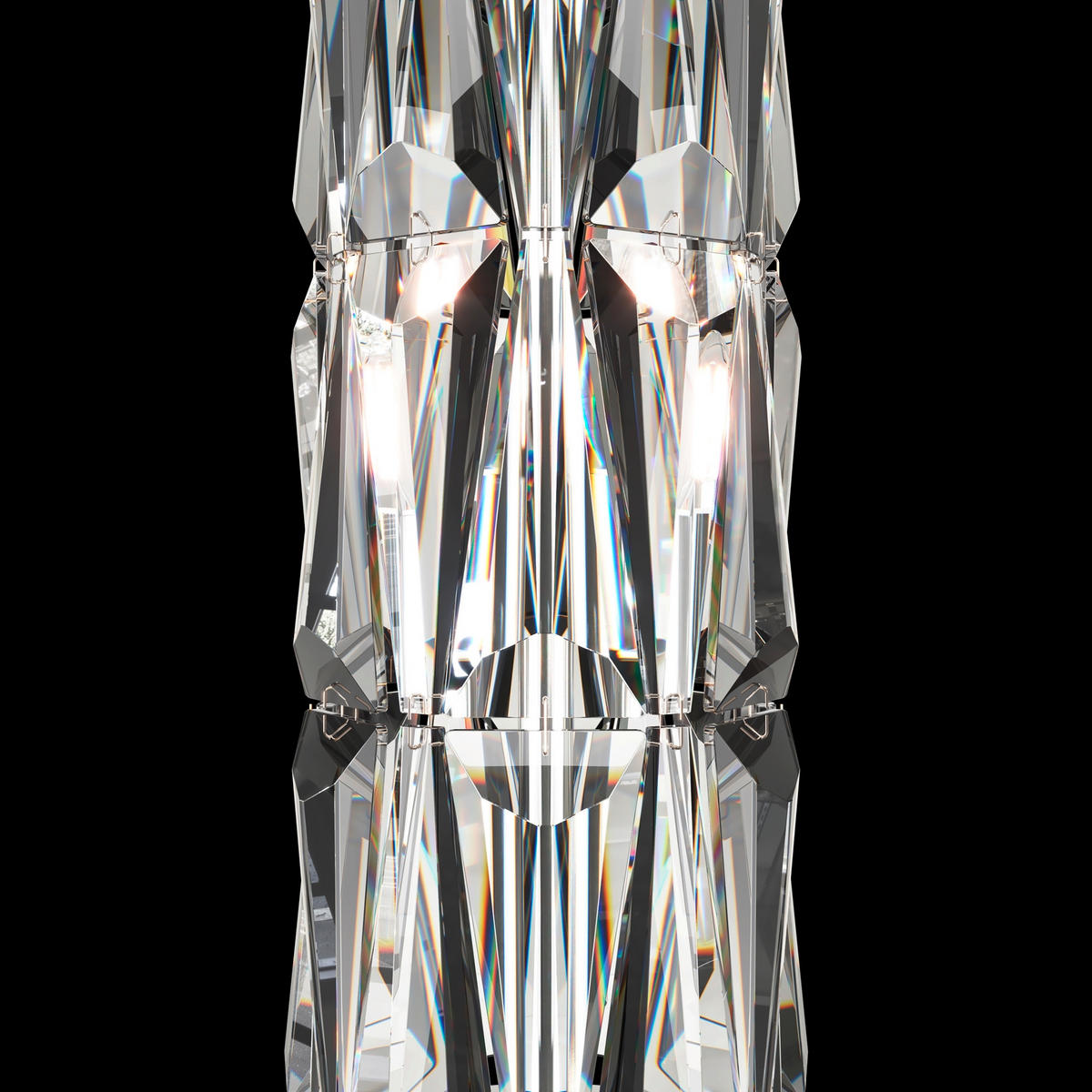 STEHLEUCHTE 20/126.5/20 cm    - Chromfarben, Trend, Metall (20/126.5/20cm) - MAYTONI