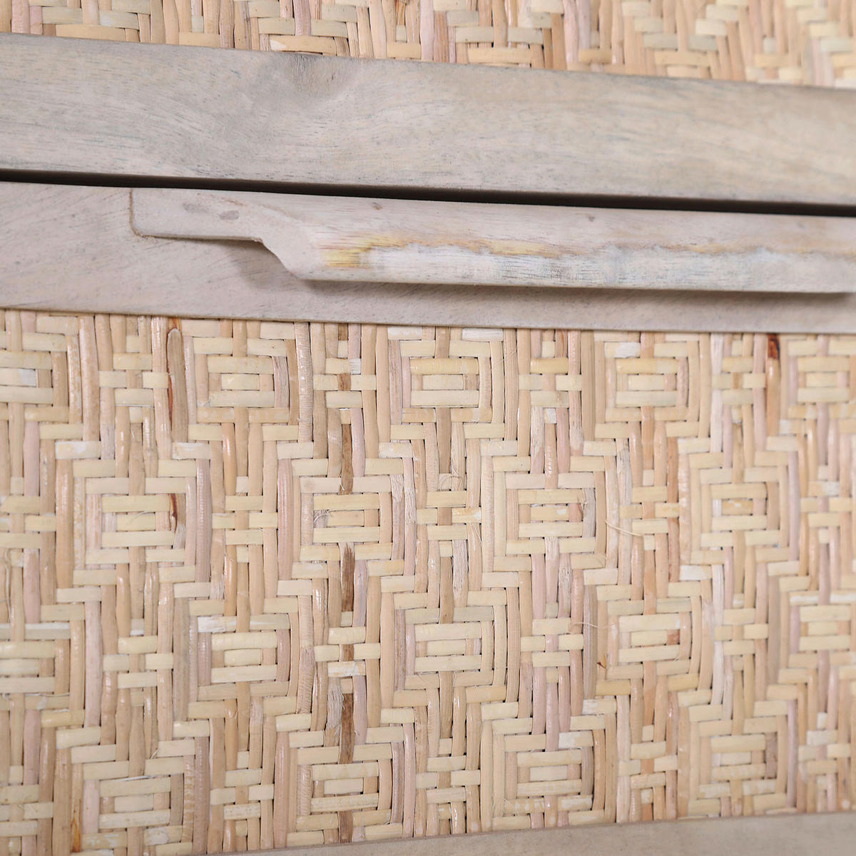 BEISTELLTISCH Mangoholz massiv Naturfarben  - Goldfarben/Naturfarben, Natur, Holz/Metall (45/55/35cm)