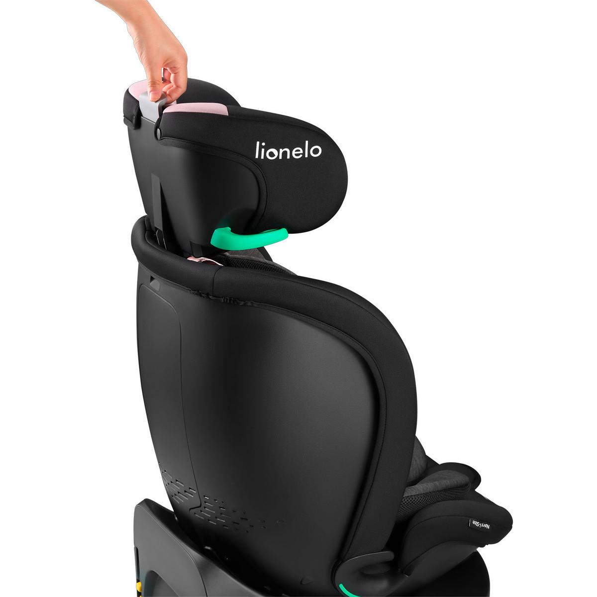 KINDERAUTOSITZ Navy i-Size  - Pink/Schwarz, Basics, Kunststoff (49/44/59-79cm) - Lionelo