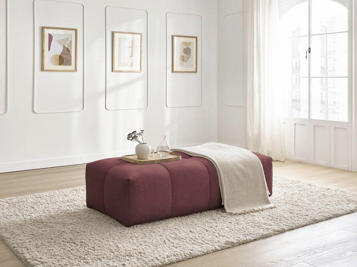 XXXLutz Hocker Everest Rot 140x40x70 cm