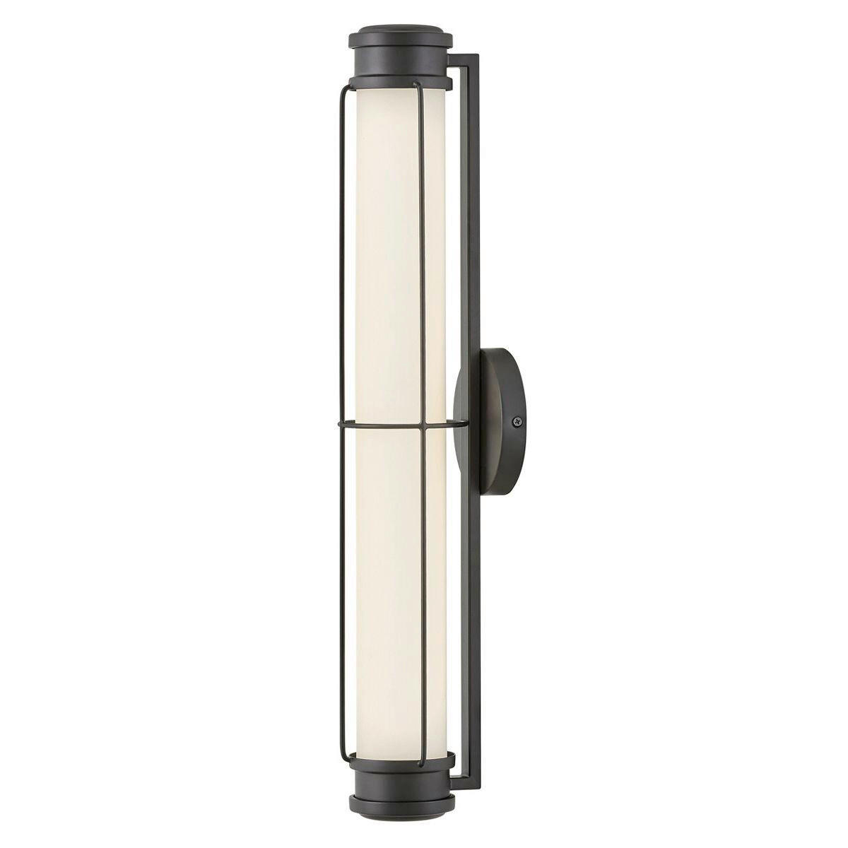 LED-WANDLEUCHTE Hinkley 11,4/61/13 cm  - Schwarz, Design, Glas/Metall (11,4/61/13cm) - Elstead Lighting
