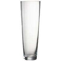 VASE  - Transparent, Basics, Glas (17,5/17,5/50cm) - Ambia Home