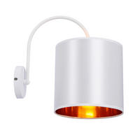 VÄGGLAMPA Atlanta 20/32/30 cm   - svart/guldfärgad, Klassisk, metall (20/32/30cm)