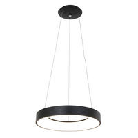 LED-HÄNGELEUCHTE 48/165 cm  - Schwarz, Basics, Kunststoff/Metall (48/165cm)