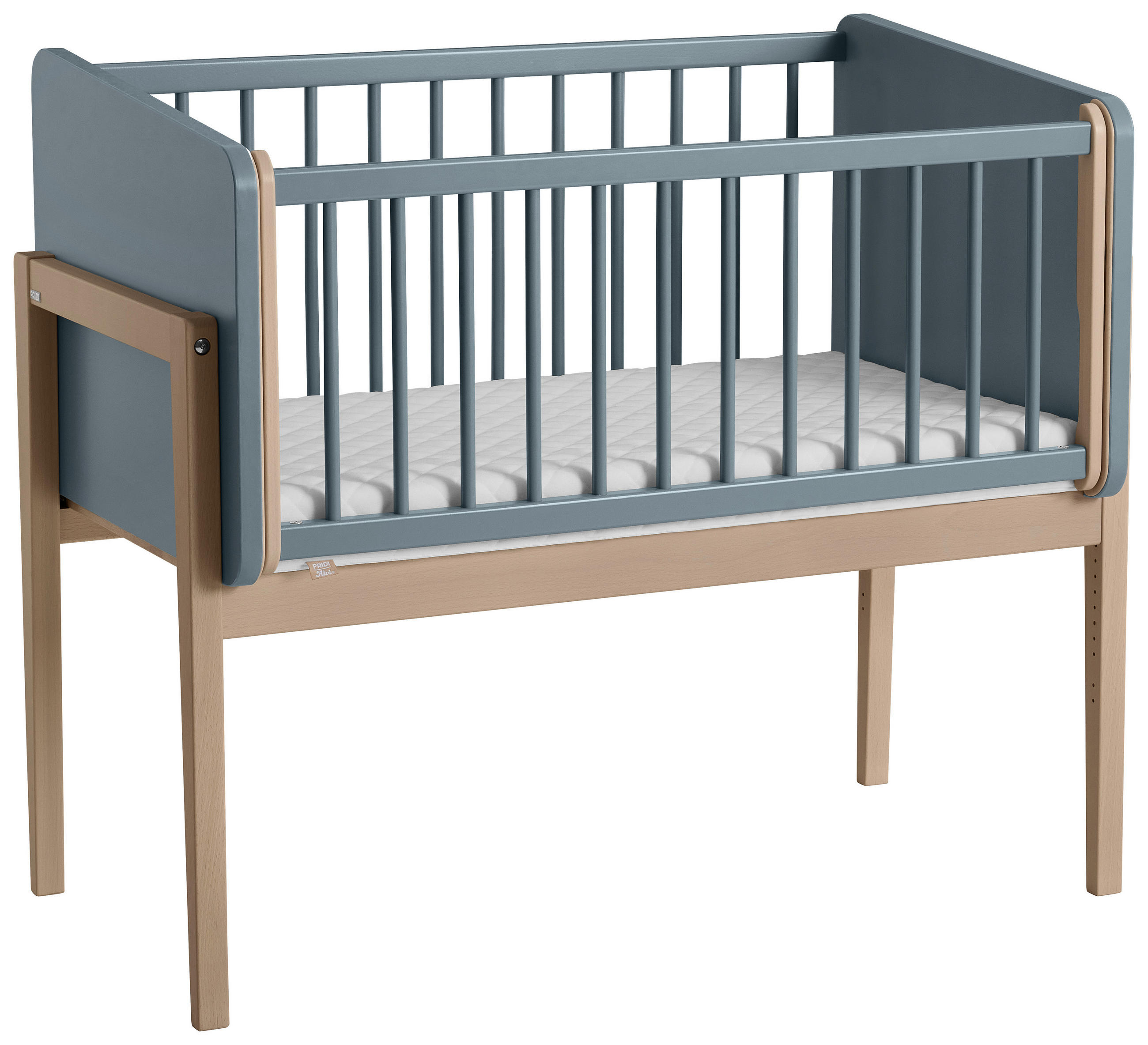 BEISTELLBETT Little Cloud 99,40/109,70/56,90 cm  - Blau, Basics, Holzwerkstoff (99,40/109,70/56,90cm) - Paidi