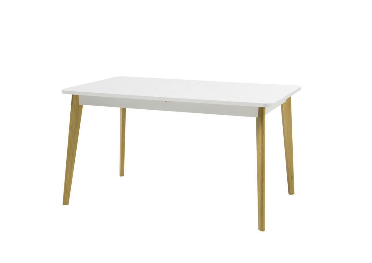 ESSTISCH Eichefarben, Grün  ausziehbar  - Eichefarben/Grün, Design, Holzwerkstoff (180/80/75cm) - MID.YOU