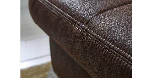 WOHNLANDSCHAFT Braun - Eichefarben/Beige, LIFESTYLE, Textil (243/342/185cm) - Voleo