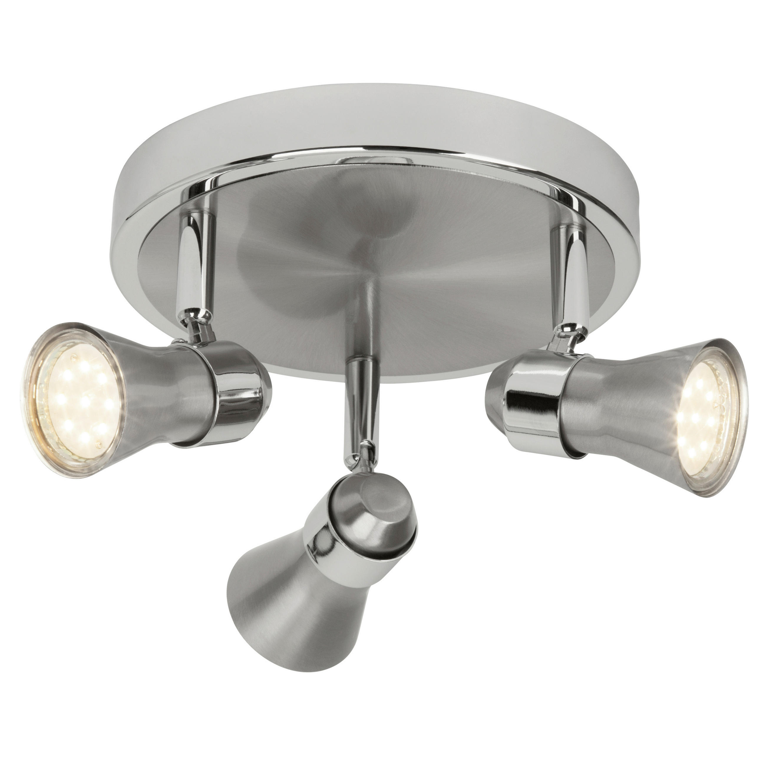 LED-DECKENSTRAHLER - Chromfarben, Basics, Metall (18/13,5cm) - Brilliant