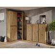 ECKSCHRANK 60/210/60 cm  - Eiche Artisan, KONVENTIONELL, Holzwerkstoff (60/210/60cm) - Xora