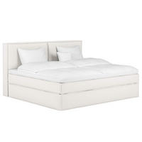 BOXSPRINGBETT 240/200 cm  in Creme  - Creme, Design, Textil (240/200cm) - home24