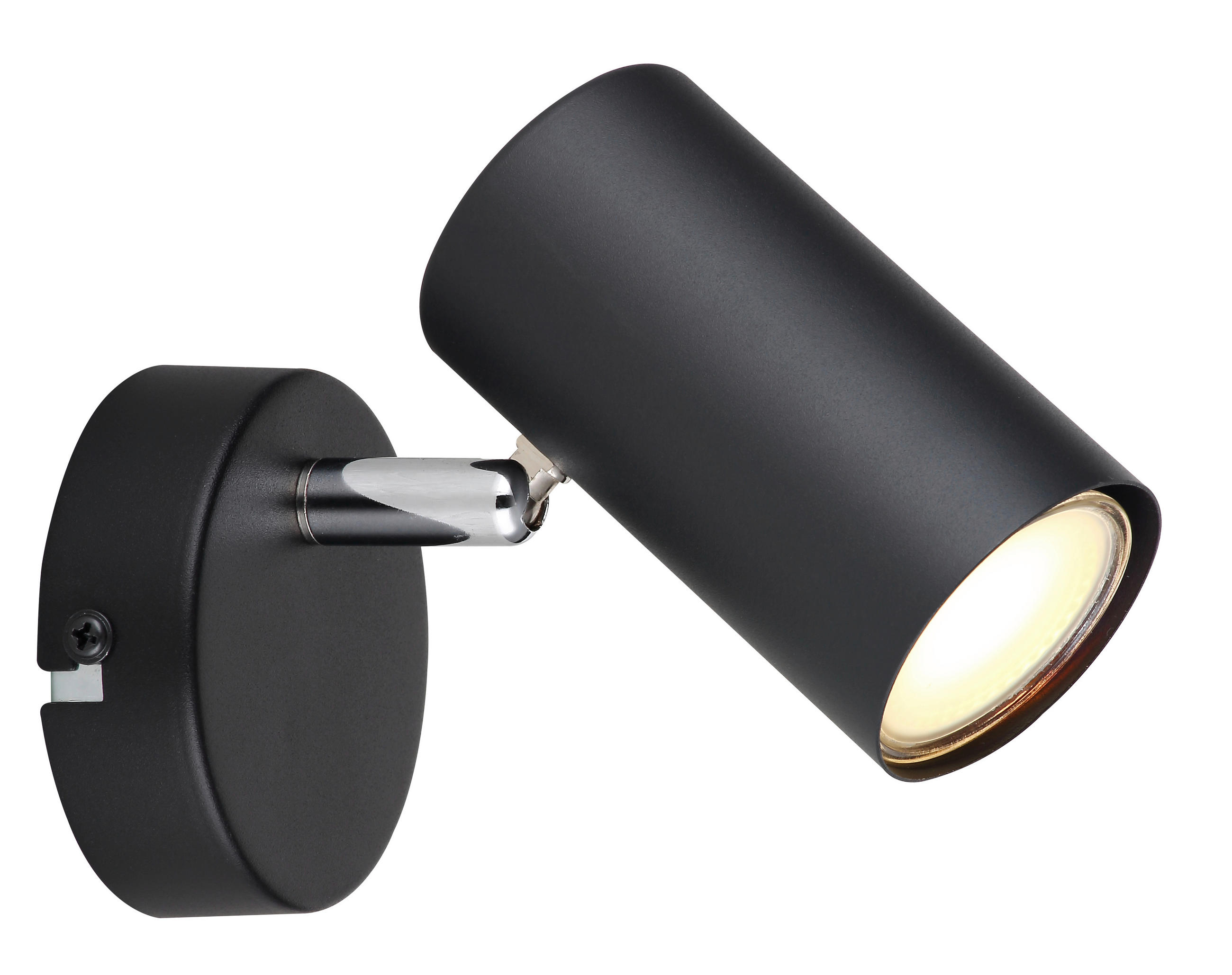 STRAHLER - Chromfarben/Schwarz, Konventionell, Metall (8/12/10cm) - Globo