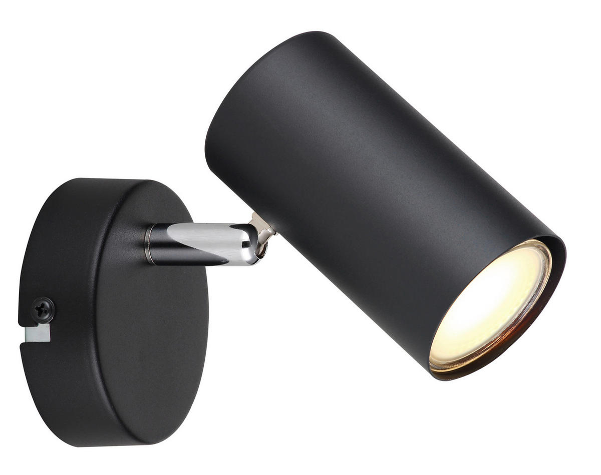 STRAHLER - Chromfarben/Schwarz, Konventionell, Metall (8/12/10cm) - Globo