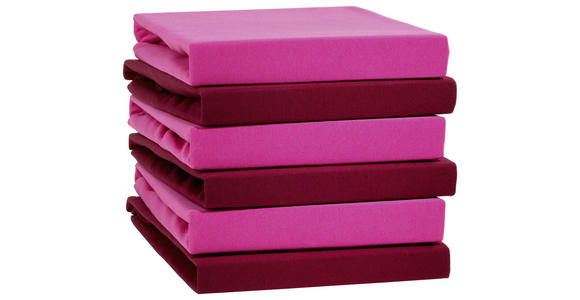 SPANNLEINTUCH 100/200 cm  - Pink, Basics, Textil (100/200cm) - Novel