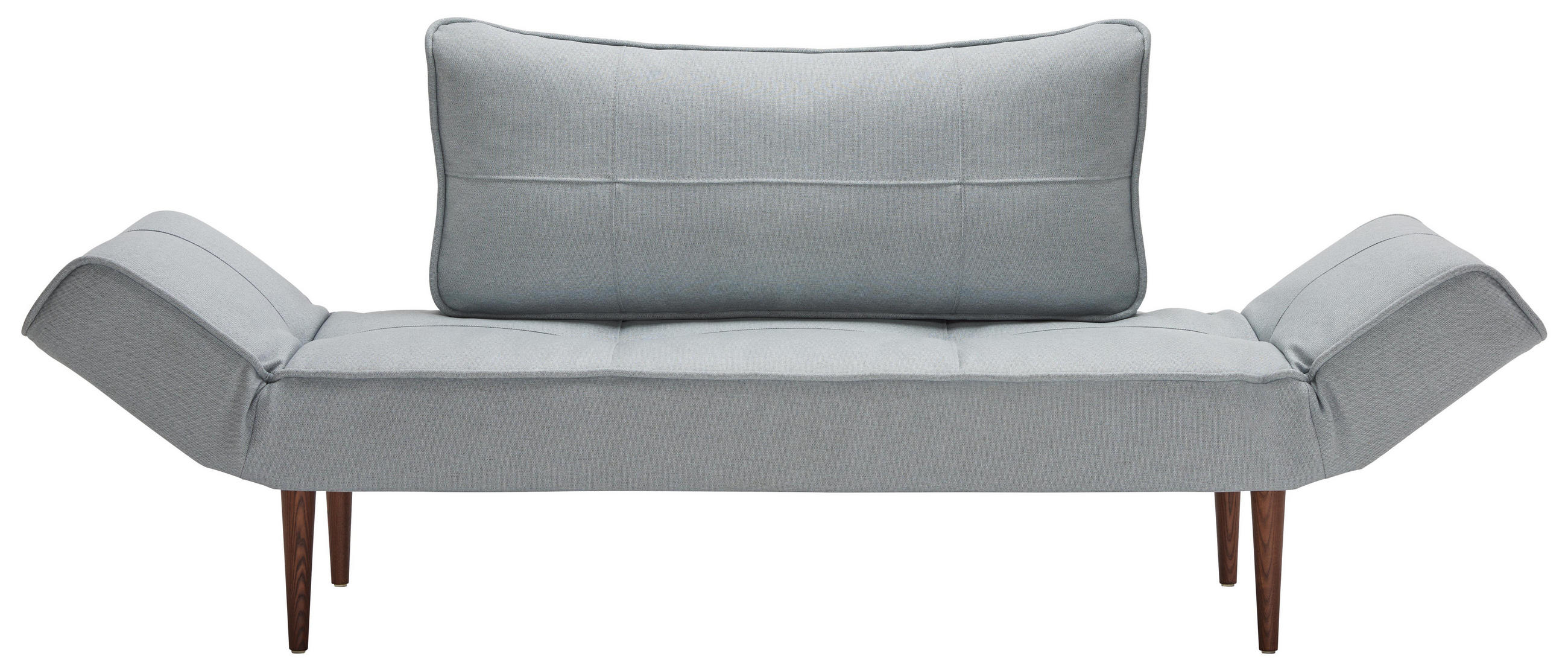 Schlafsofa in Textil Grau