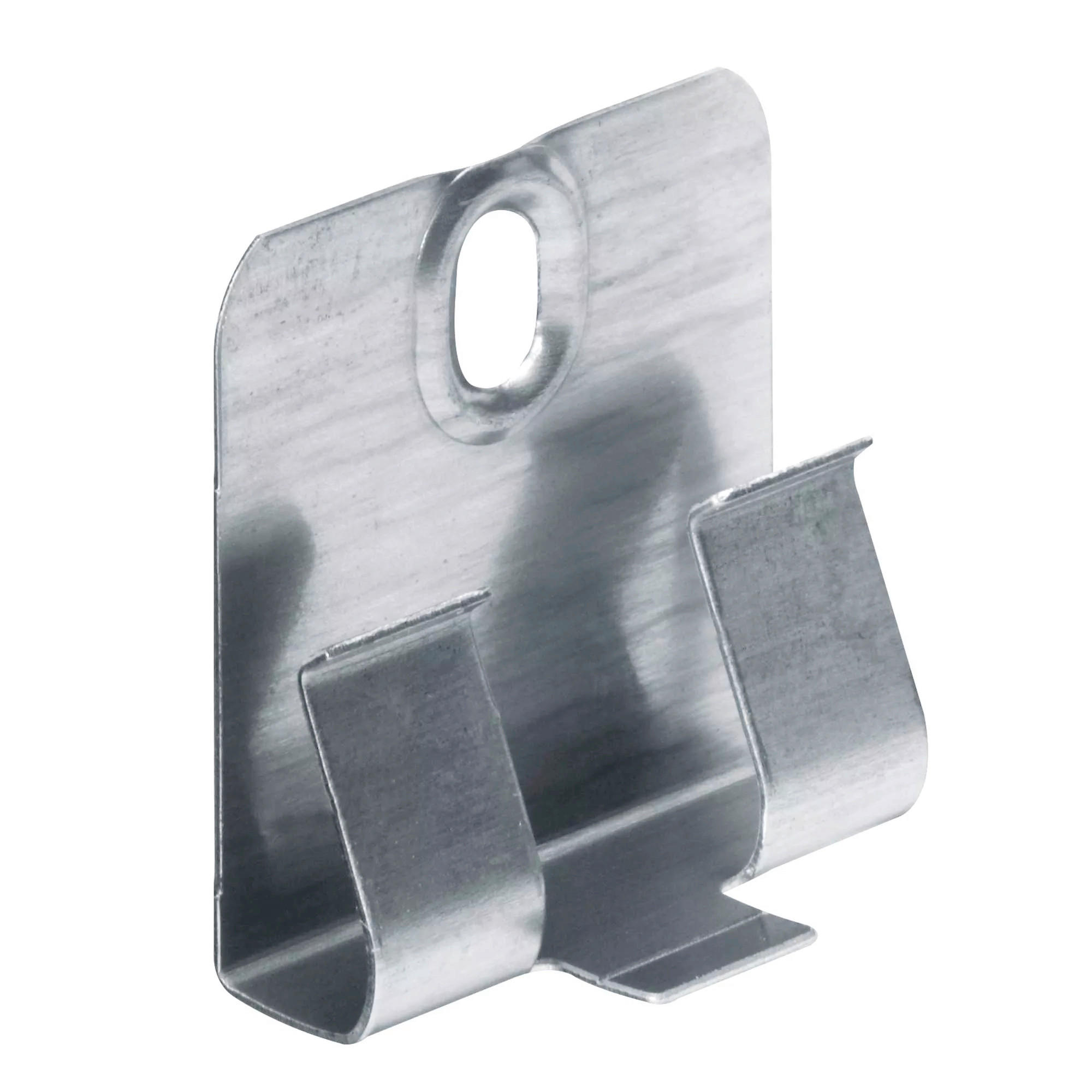 Doellken Clips Cubica Metall in Edelstahlfarben  11,5/9/5,5 cm  - Edelstahlfarben, Basics, Metall (11,5/9/5,5cm)