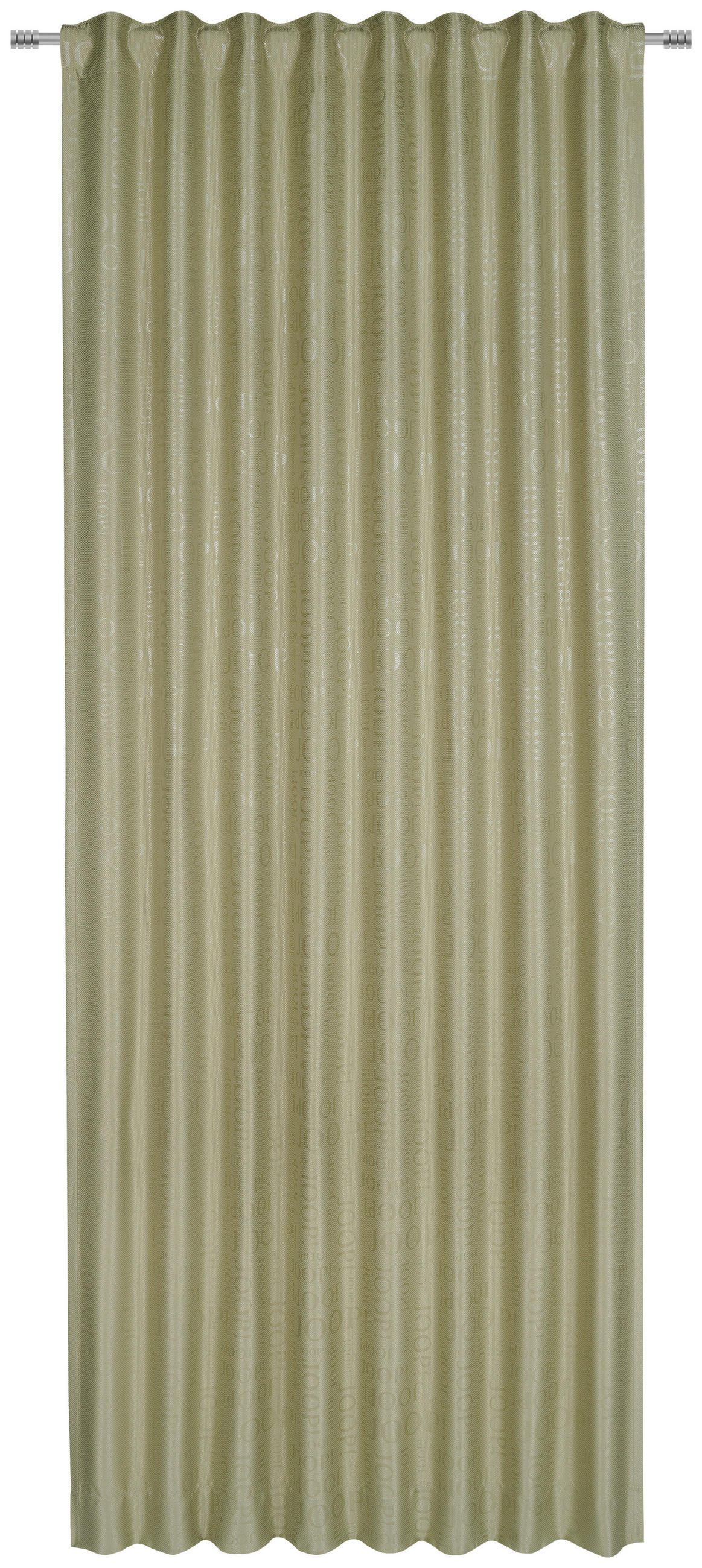 FERTIGVORHANG  blickdicht  130/250 cm   - Olivgrün, Design, Textil (130/250cm) - Joop!