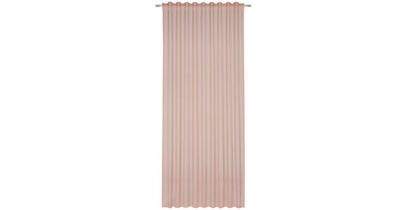 FERTIGVORHANG halbtransparent - Terracotta, Basics, Textil (140/245cm) - Esposa