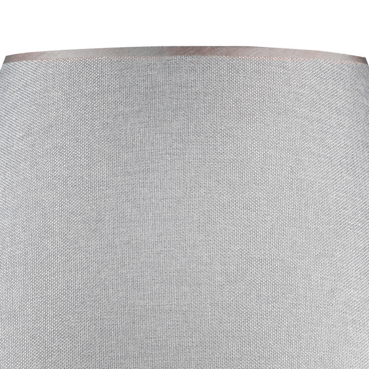 TISCHLEUCHTE 40/52 cm   - Weiß, KONVENTIONELL, Keramik/Textil (40/52cm)