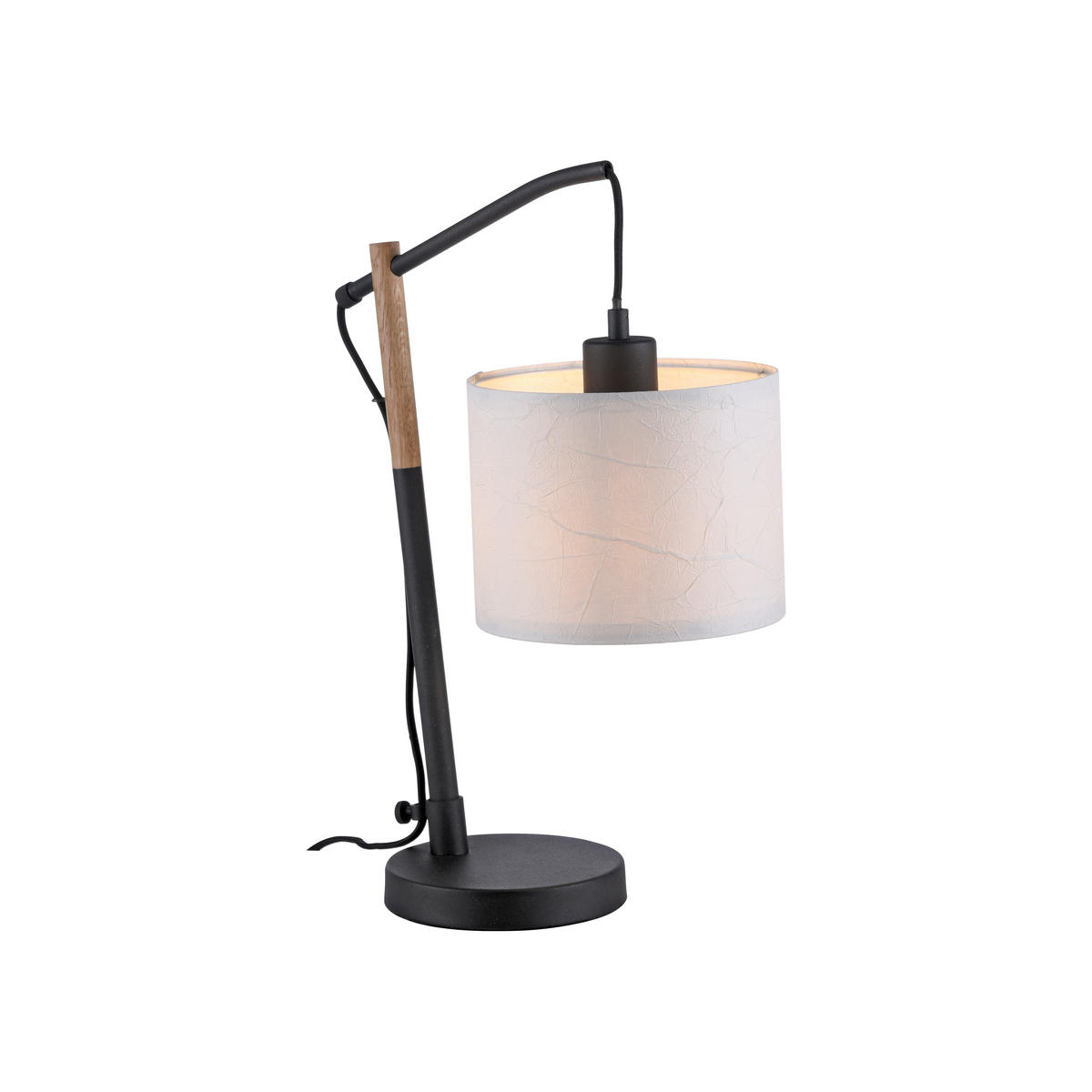 TISCHLEUCHTE Sofie 31/19/48 cm   - Weiß, Natur, Papier/Kunststoff (31/19/48cm)