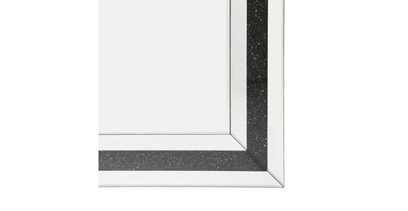 WANDSPIEGEL 160/60/2,3 cm    in rechteckig  - Silberfarben/Schwarz, LIFESTYLE, Glas/Holzwerkstoff (160/60/2,3cm) - Xora