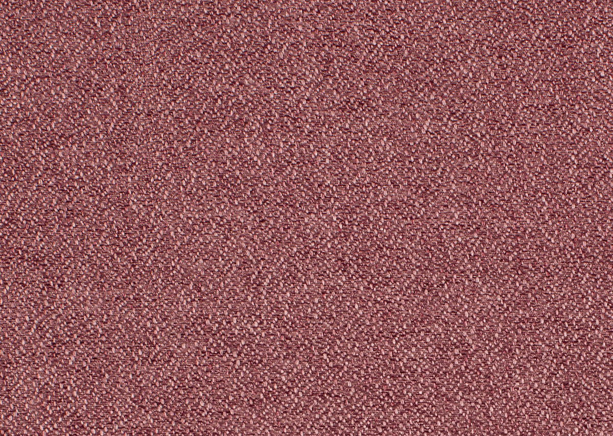 ECKSOFA in Webstoff Hellrot  - Hellrot/Silberfarben, Design, Textil/Metall (250/167cm) - Xora