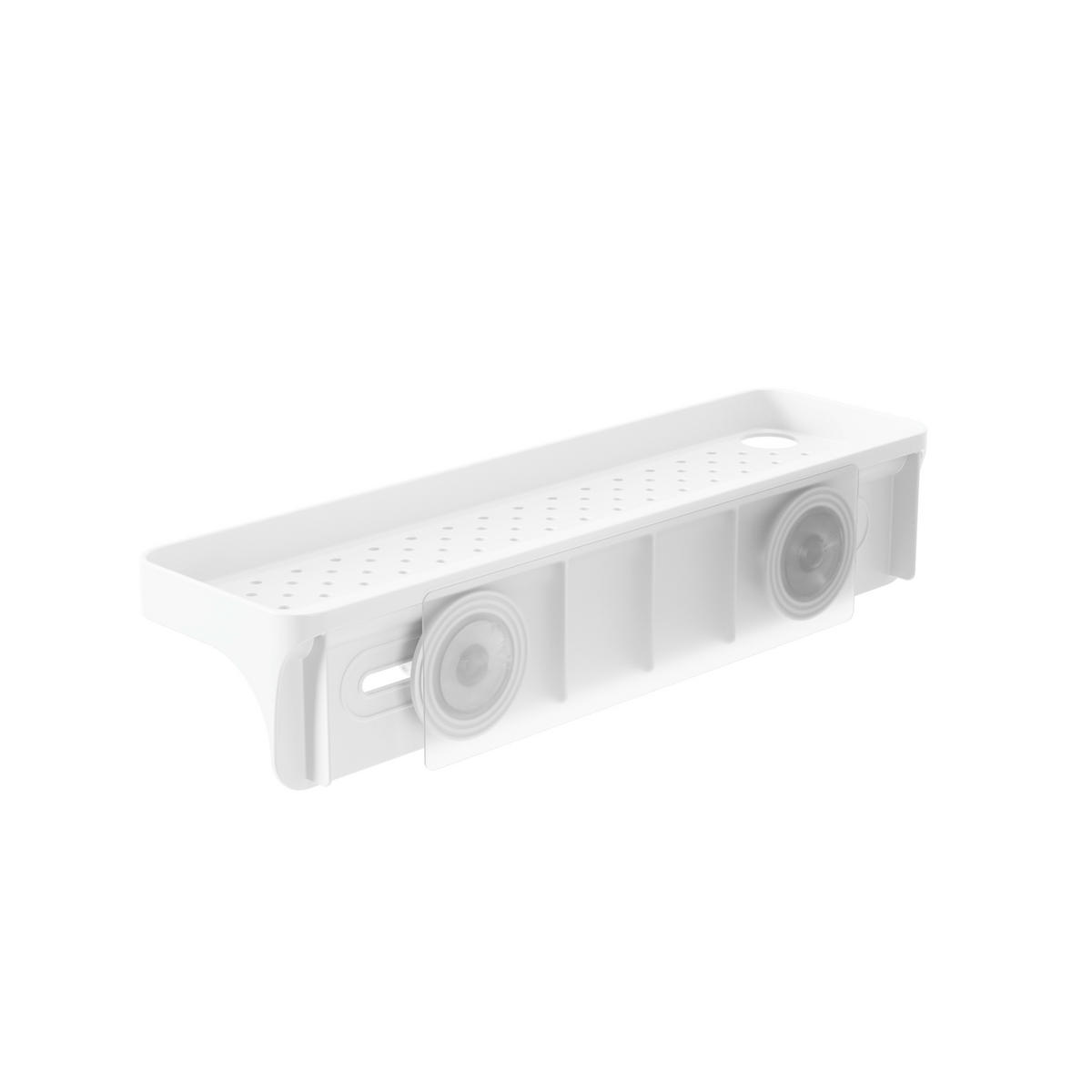 KONZOLA ZA KUPAONICU  plastika  FLEX  - bijela, Konvencionalno, plastika (12/9/41cm) - Umbra