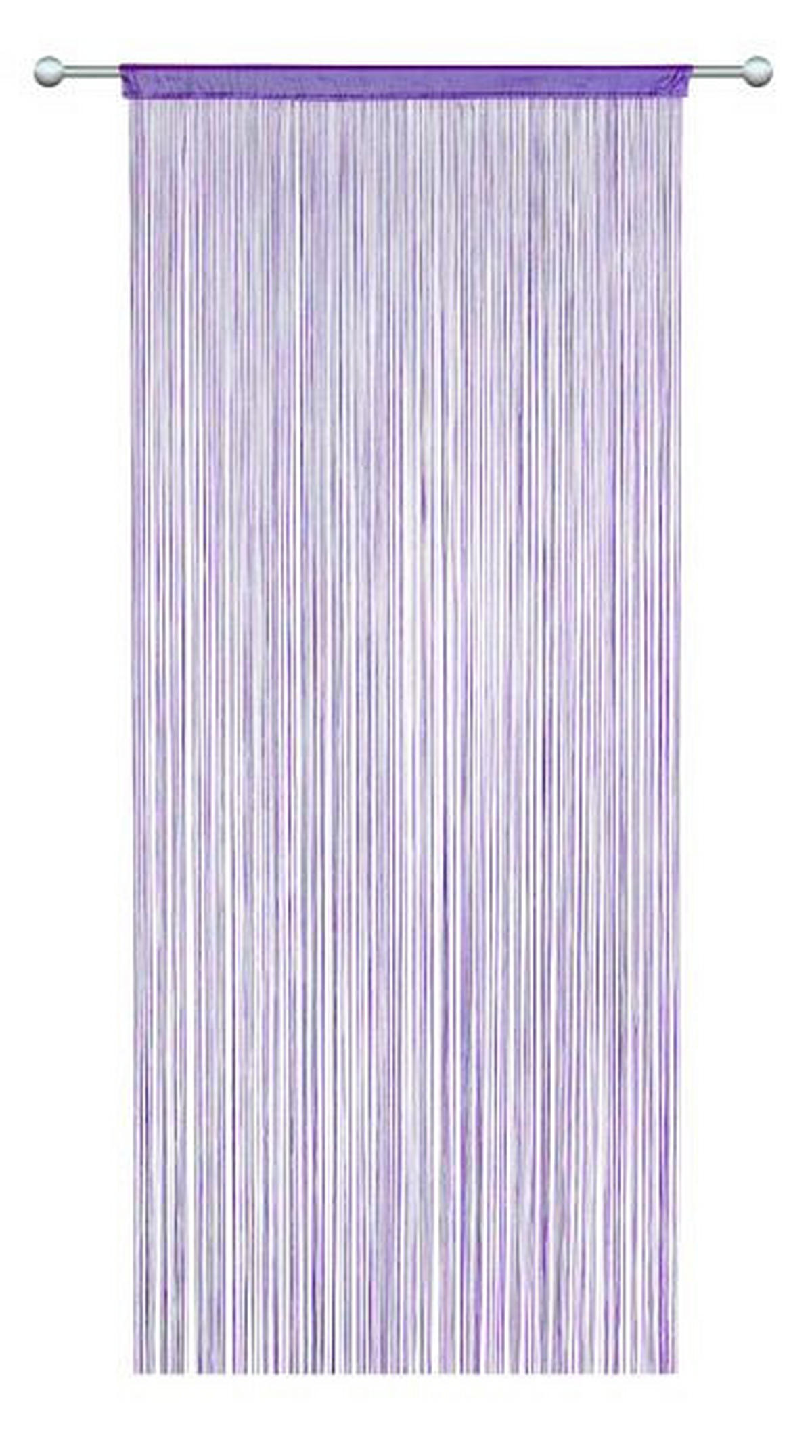 ŠPAGETI ZAVJESA jorgovan 90/245 cm   - jorgovan, Basics, tekstil (90/245cm) - Boxxx