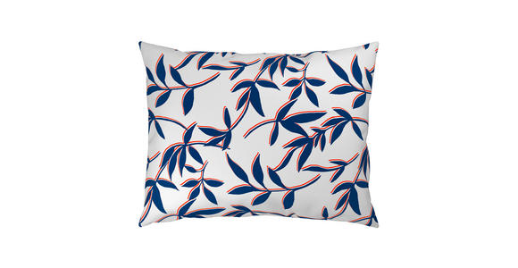 BETTWÄSCHE Mavie Satin 140/200 cm  - Blau/Weiß, KONVENTIONELL, Textil (140/200cm) - Novel