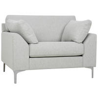 FÅTÖLJ i trä, textil beige  - beige/kromfärg, Klassisk, trä/textil (112/84/85cm) - Best Price