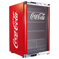 KÜHLSCHRANK 54/84,5/54,8 cm COOL CUBE 115L COCA COLA  - Rot, Basics, Metall (54/84,5/54,8cm) - Atrigo