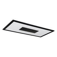 STROPNÍ LED SVÍTIDLO, 59,5/29,5/5 cm - bílá/černá, Basics, kov/plast (59,5/29,5/5cm) - Eglo