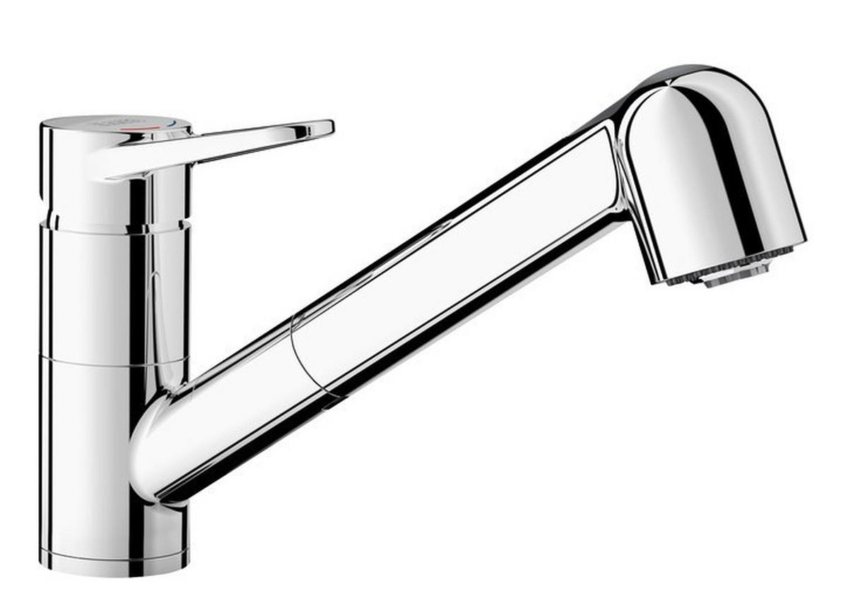 KÜCHENARMATUR 526417  - Chromfarben, Basics, Metall (5,5/18/24,4cm) - Blanco