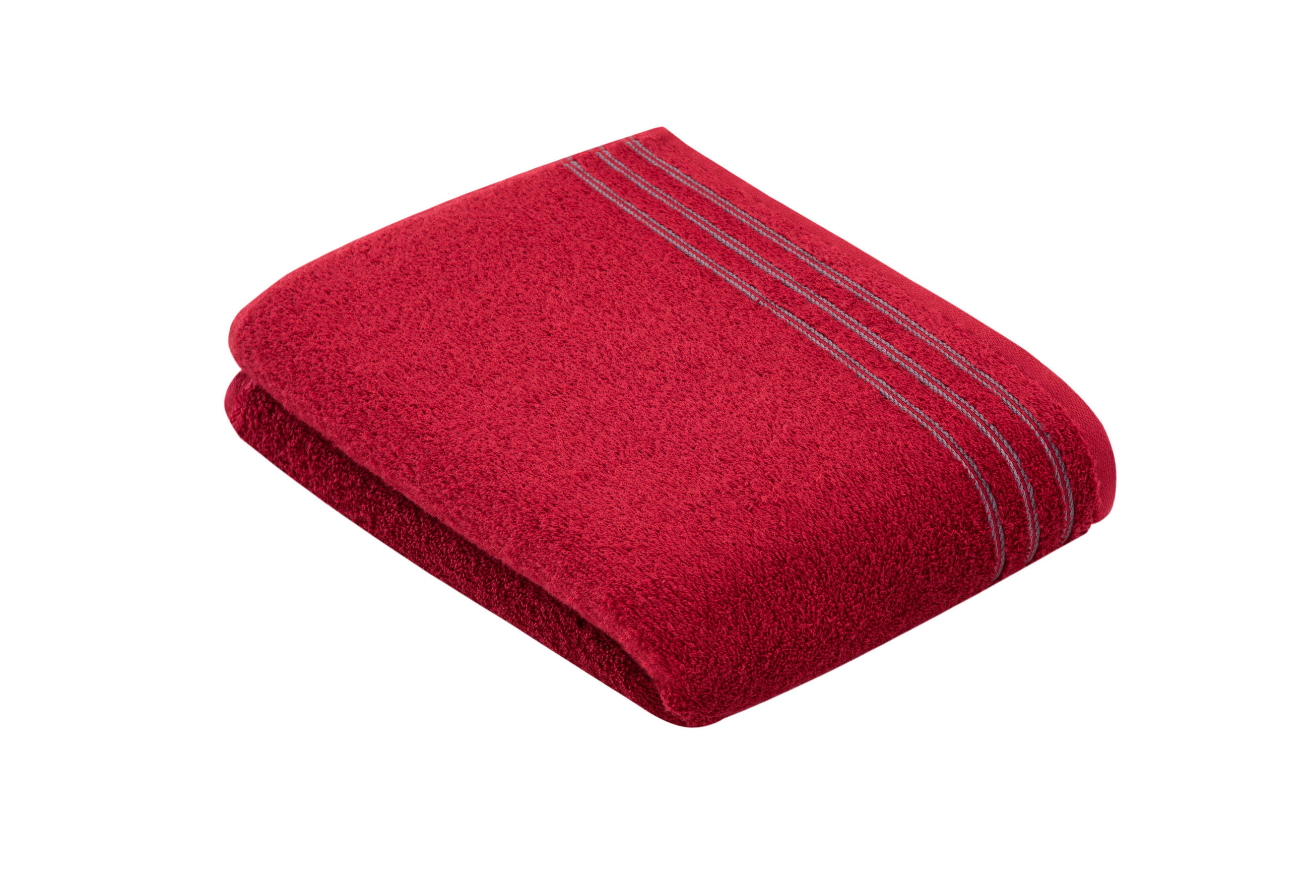 PEŠKIR ZA TUŠIRANJE GROSSETTO  crvena 67/140 cm  - crvena, Osnovno, tekstil (67/140cm) - Vossen