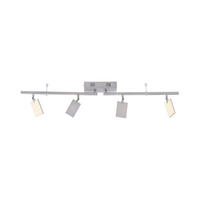 LED-STRAHLER 101/95/22,5 cm   - Alufarben, Design, Kunststoff/Metall (101/95/22,5cm) - Neuhaus PURE