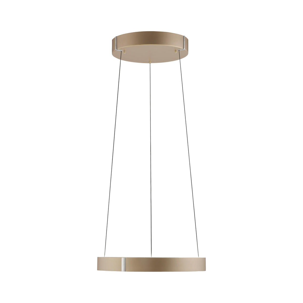 LED-PENDELLEUCHTE PURE E-Clipse 50/50/350 cm   - Bronzefarben, MODERN, Kunststoff/Metall (50/50/350cm) - Neuhaus PURE