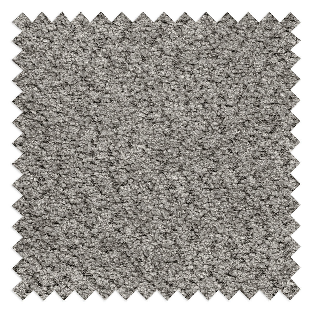 RELAXLIEGE SWING Bouclé Dunkelgrau  - Dunkelgrau/Silberfarben, Design, Textil/Metall (65/65-95/171cm) - Livetastic