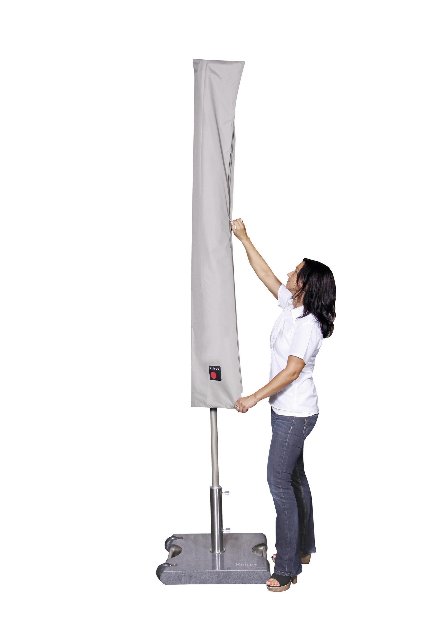 SCHIRMHÜLLE - Beige, Konventionell, Textil (30/180cm) - KNIRPS