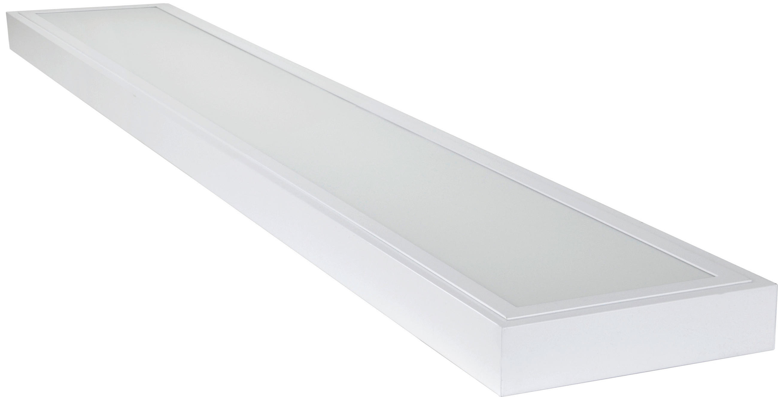 LED-DECKENLEUCHTE Prisma LED 150/20/4,5 cm   - Weiß, Basics, Kunststoff/Metall (150/20/4,5cm)