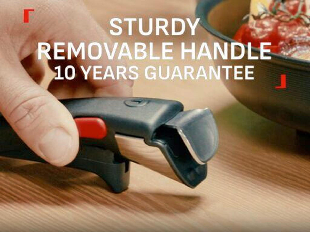 SET LONACA ZA KUHANJE 8/1  Excellence plus Ingenio  - crna, Basics, metal - Tefal